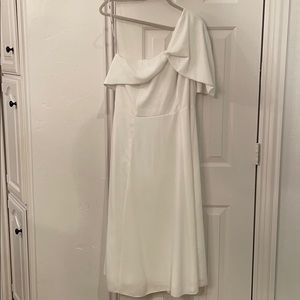 One shoulder midi Asos dress